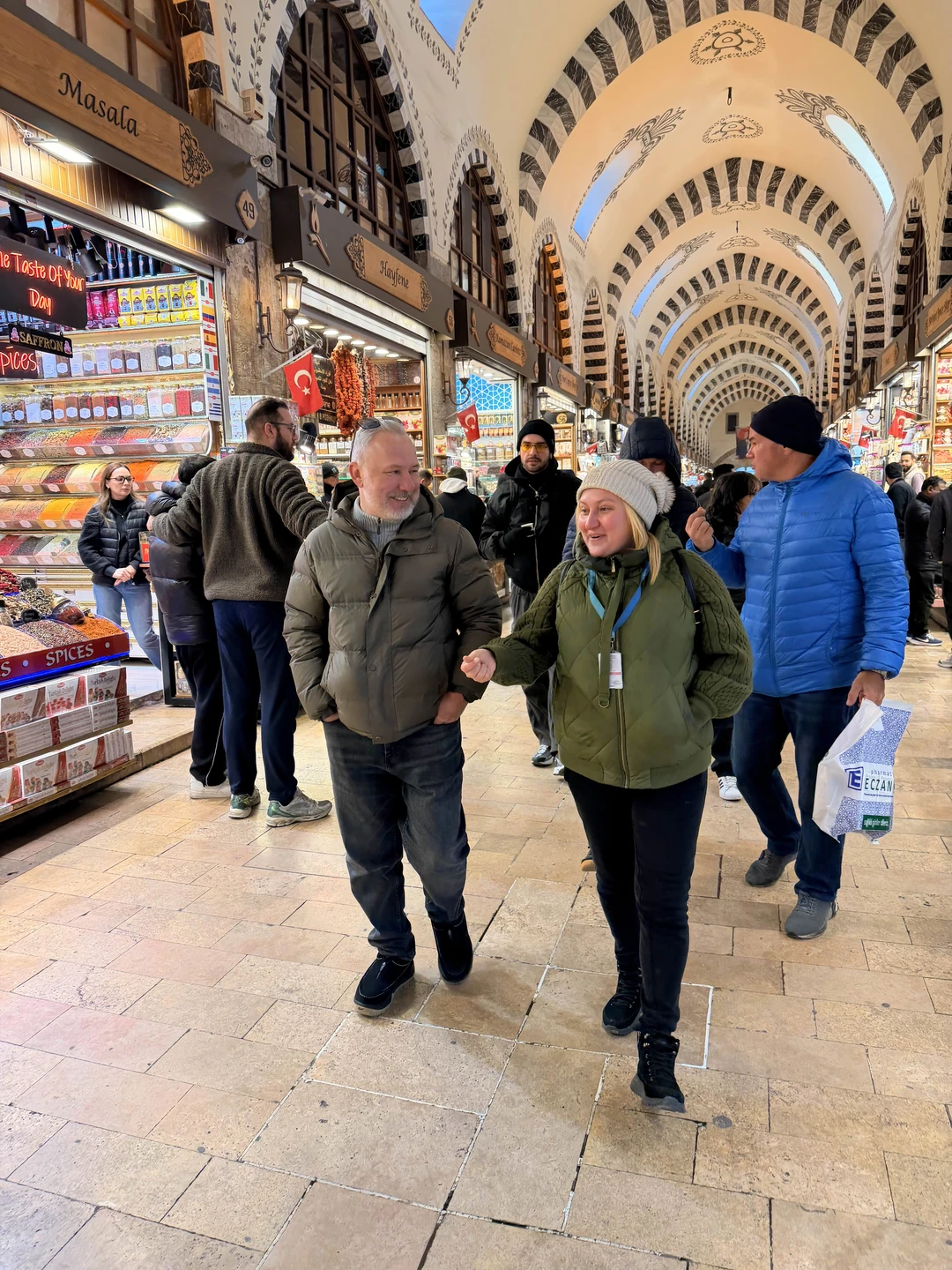 Очень приятно было познакомиться с Аленой и провести с ней несколько часов в сердце Стамбула