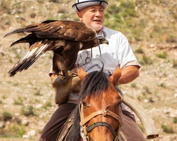 Древняя охота с беркутом, каньон Сказка и мастерская юрт