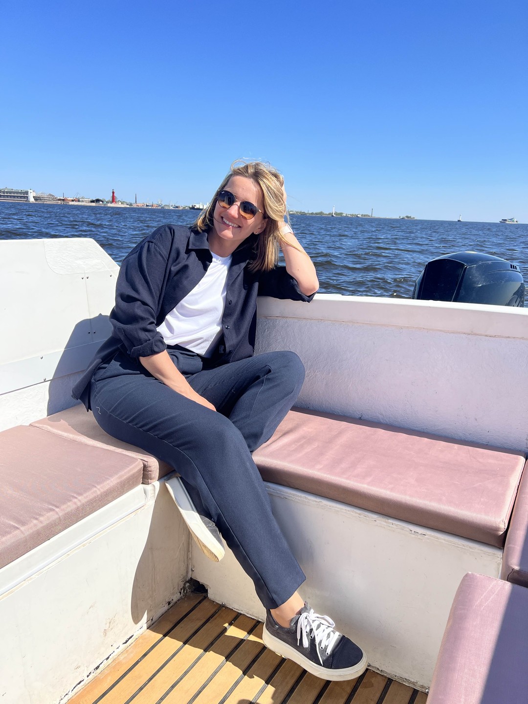 Форты и маяки Кронштадта: прогулка на катере с посещением двух объектов (Валентина)