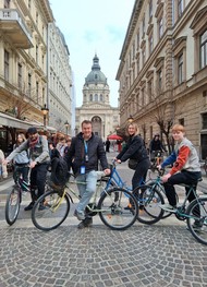 Фото отзыва 2: экскурсия "По Будапешту на велосипеде"