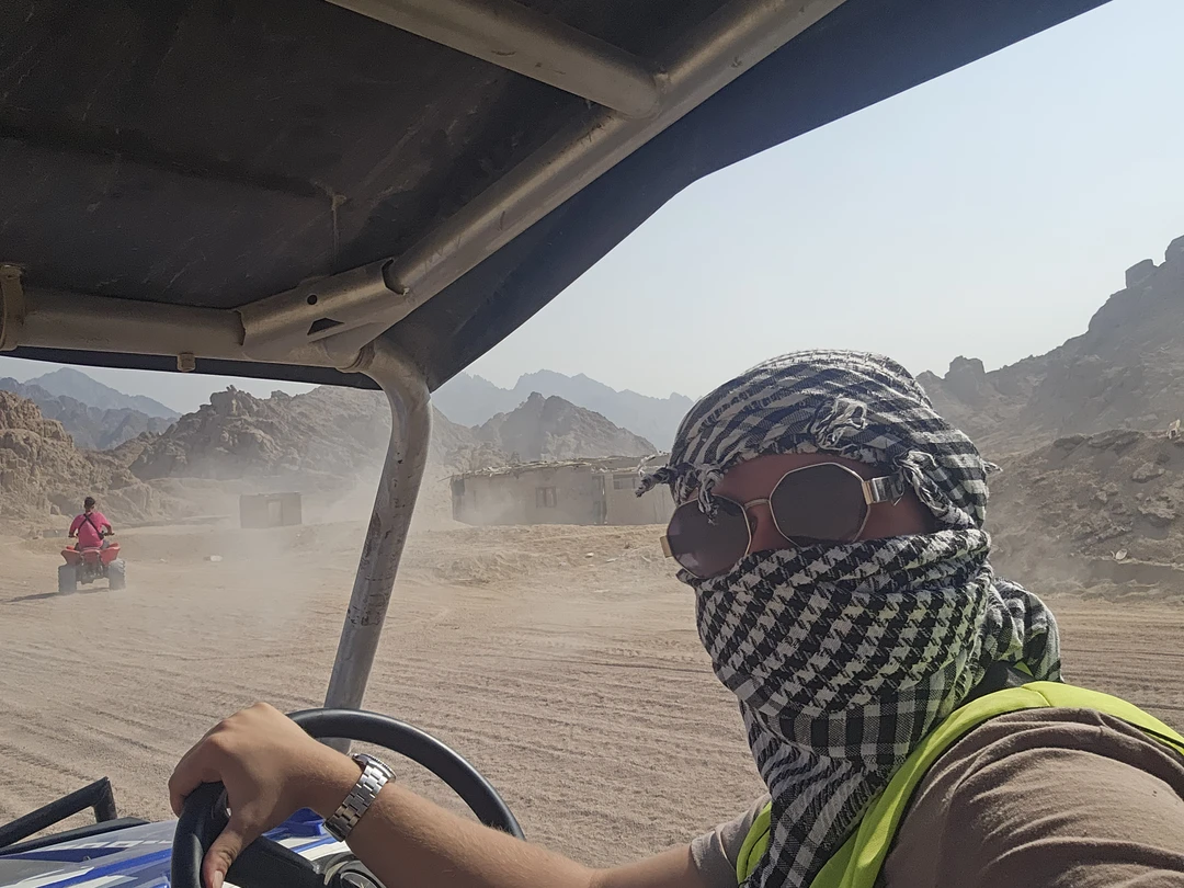 На квадроциклах в группе: сафари в Шарм-эль-Шейхе (Владислав)