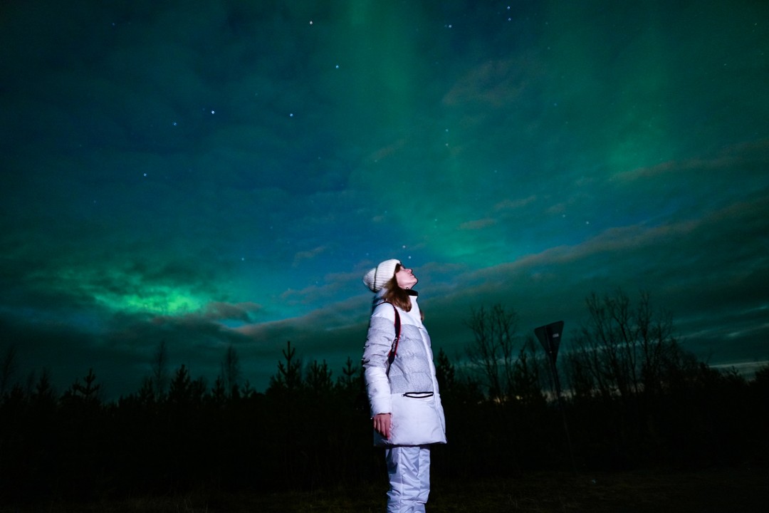 Николай сделал всё возможное, чтобы мы увидели северное сияние, но не всё зависит от человека в