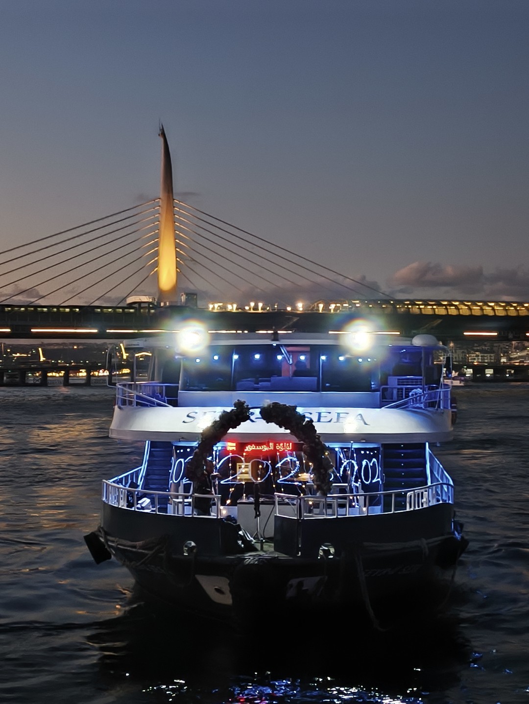 Экскурсия замечательная, мы остались в полном восторге. Ездили 31 декабря на 18ч Босфор в огнях просто