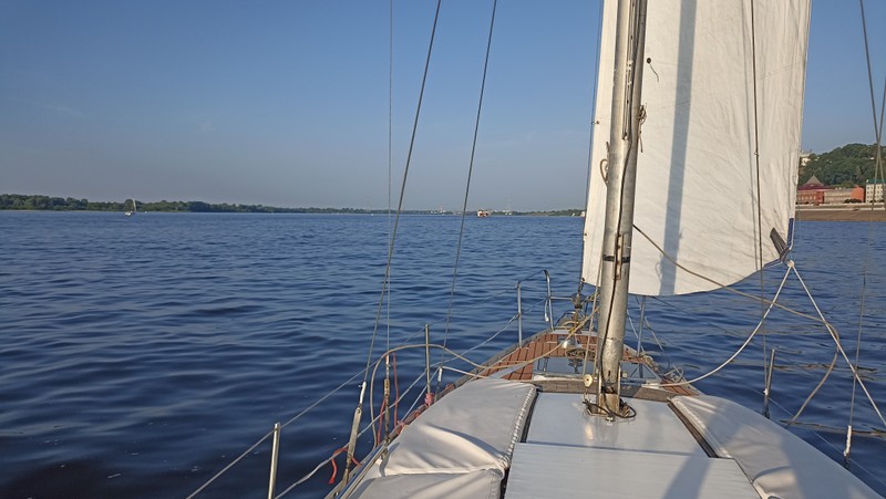 Прогулка на 9-метровой яхте в Нижнем Новгороде