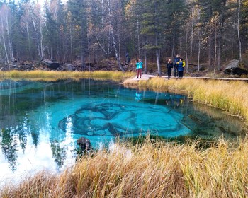 Ретранслятор, Гейзерное озеро и Мажойский каскад