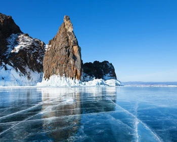 Северная часть Ольхона, мыс Хобой, пикник с ухой