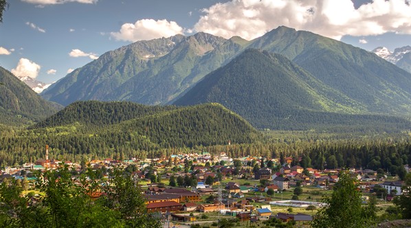 Горный посёлок Архыз