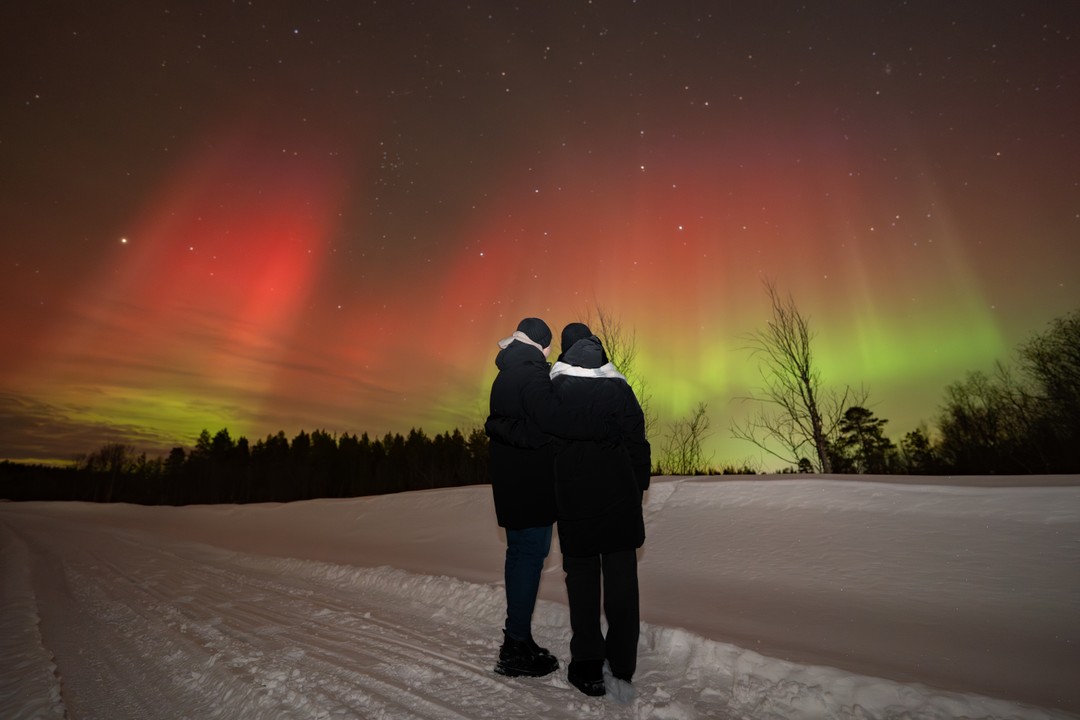 Сезон фотоохоты на северное сияние открыт (Вероника)