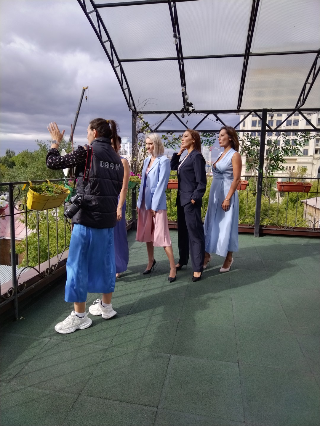 Провели прекрасную фотосессию на крыше музея городских легенд