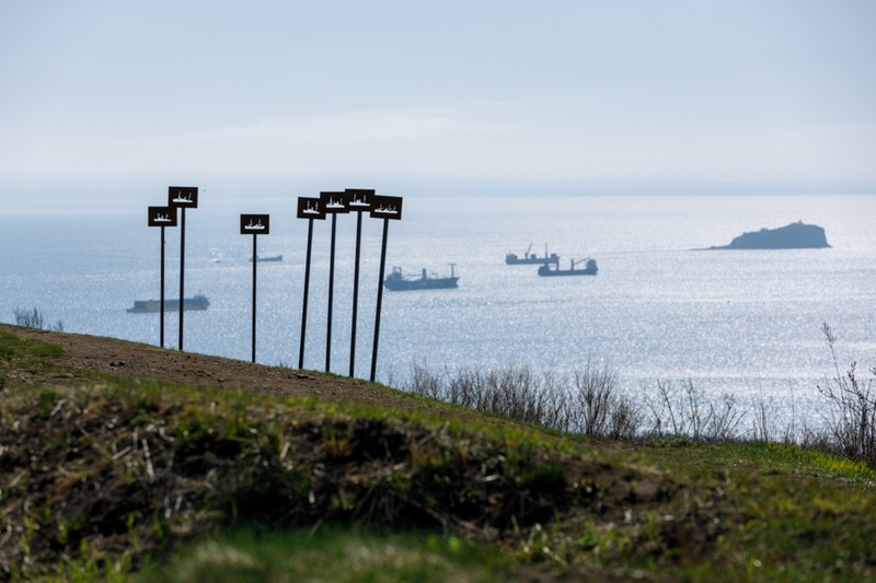 Виды Трансфер из аэропорта с экскурсией: остров Русский, бухта Стеклянная и мыс Назимова