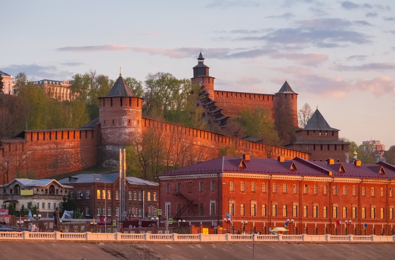Величественный Нижегородский кремль
