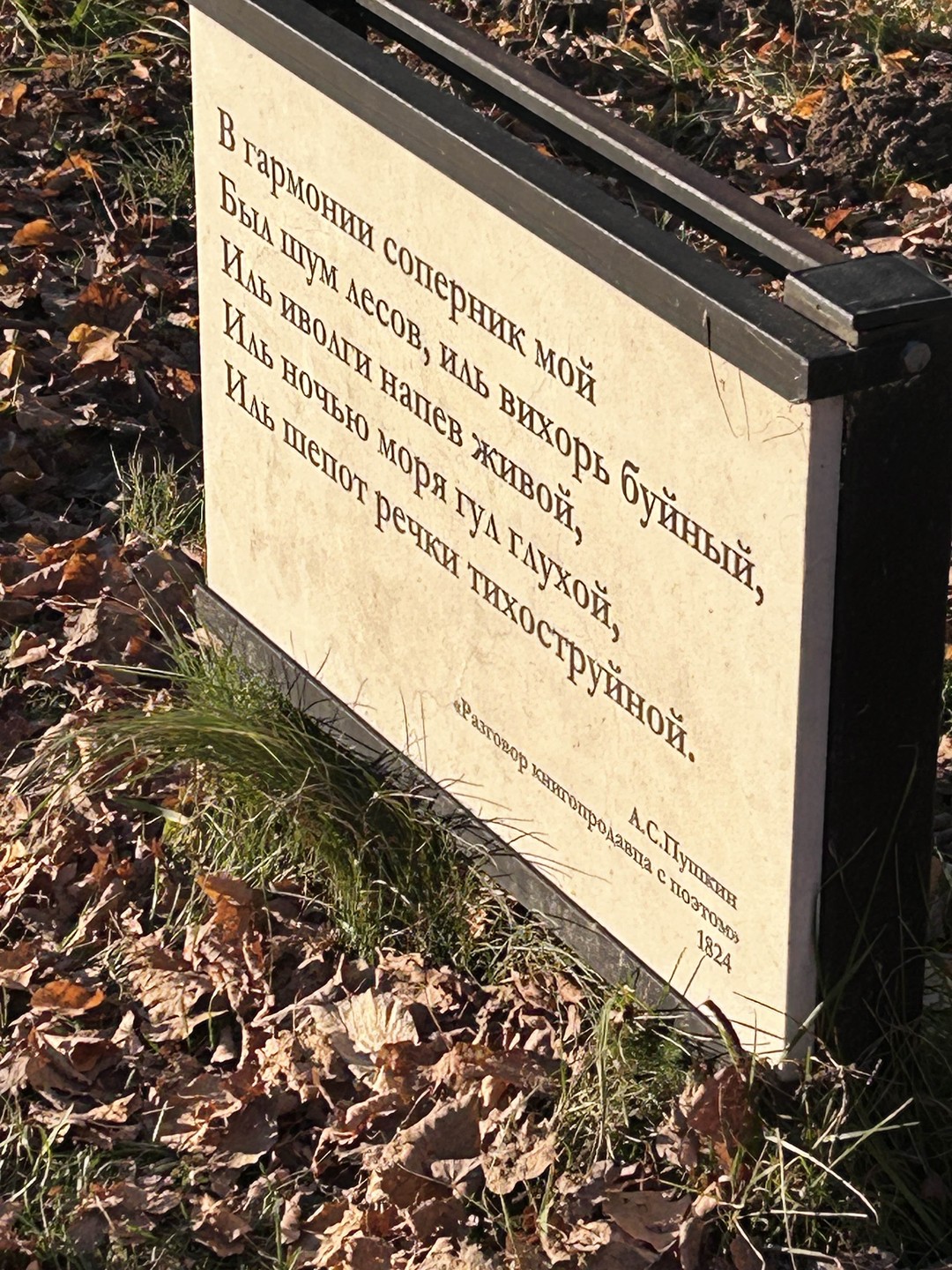 В Пушкинские Горы - за вдохновением поэта (Елена)