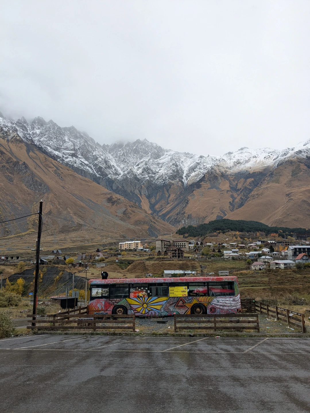 Из Тбилиси в Казбеги на микроавтобусе (Мария)