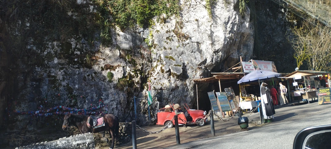 Сегодня на экскурсии гидом у нас был Астамур, ездили втроём на легковом автомобиле. Понравилось, что нам