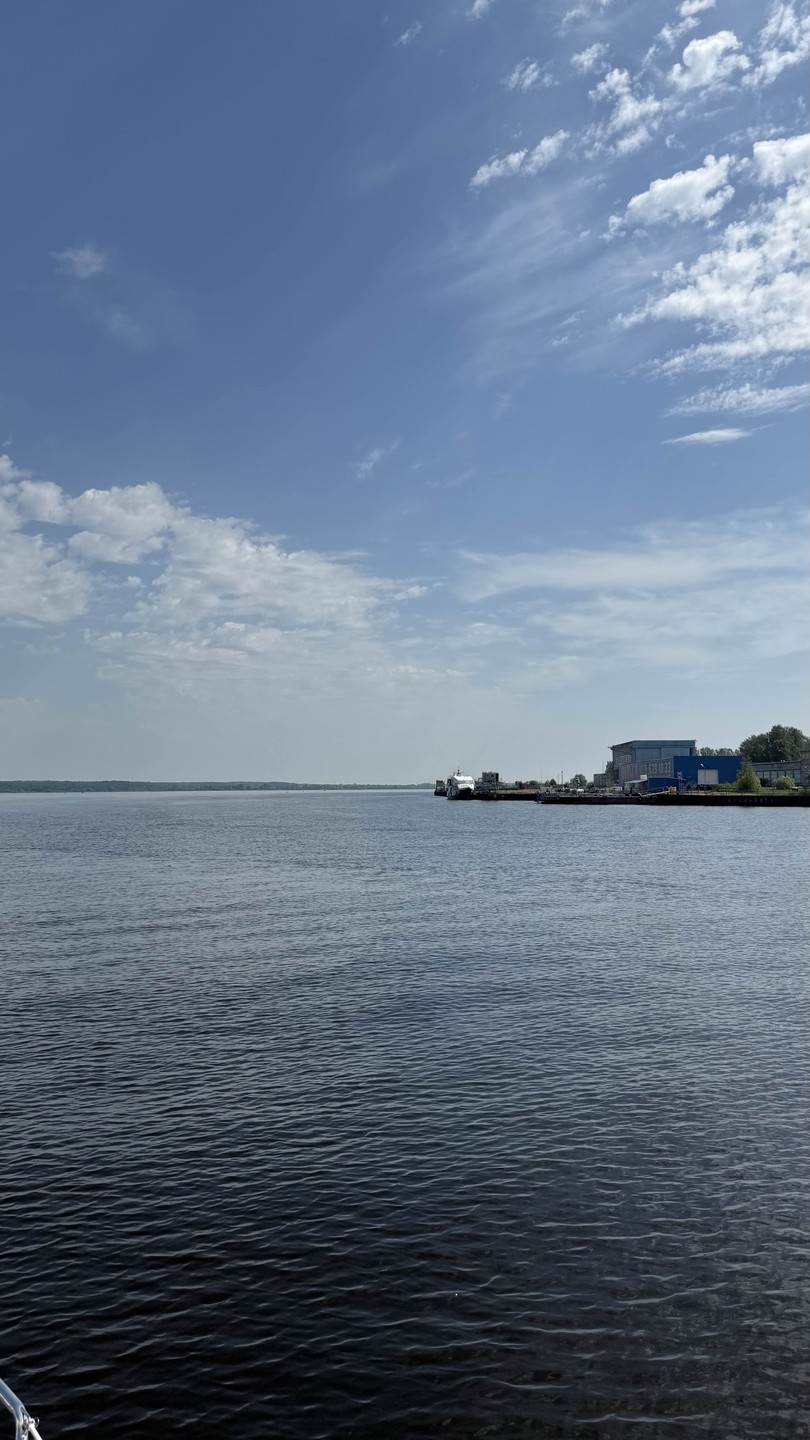 На яхте по Рыбинскому водохранилищу (Виктория)