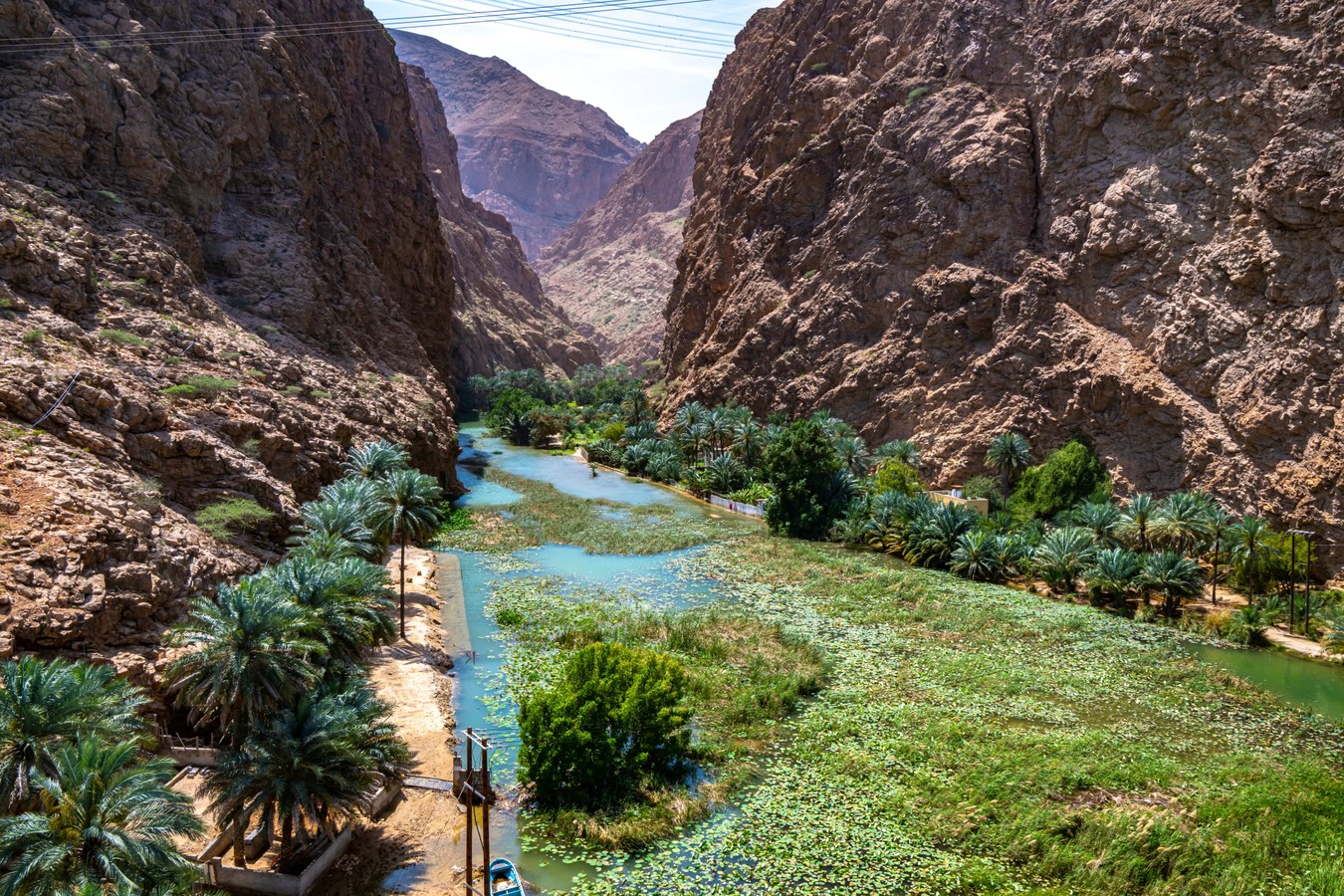 Из Маската к природным чудесам Омана: каньон Вади-Шаб и озеро Бимма
