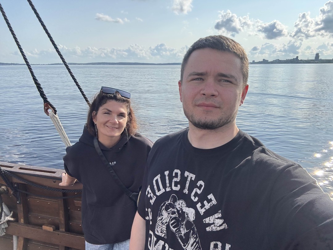 Прогулка на деревянной ладье вдоль Петрозаводска с высадкой на острове (Наталья)