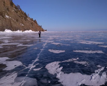 Кругобайкальская железная дорога, волшебный лёд, катание на упряжках