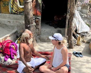 Путь к пещере мудреца Васиштхи