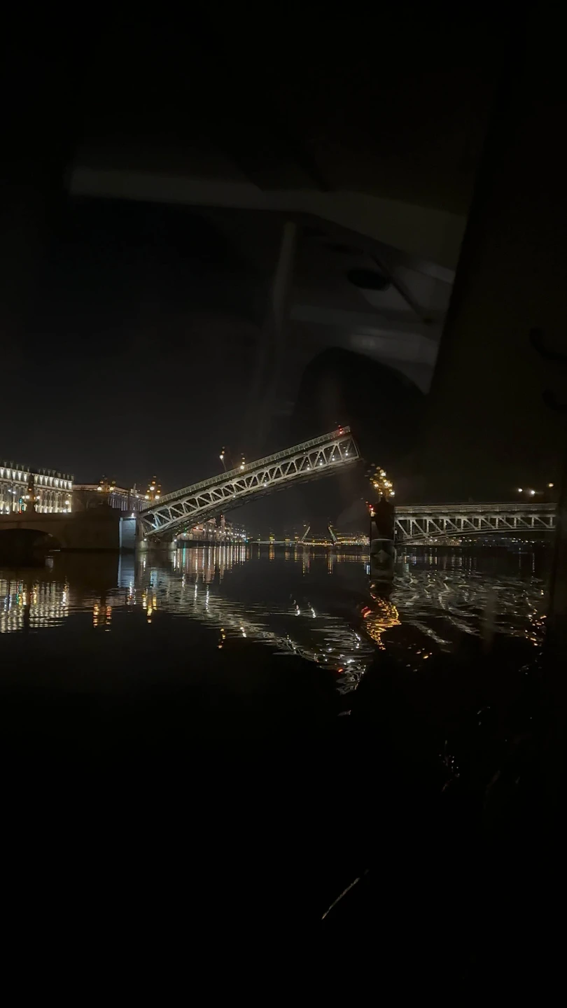 Спасибо за экскурсию, ночной Питер и на теплоходе, это просто слов нет, как потрясающе 😍. Я