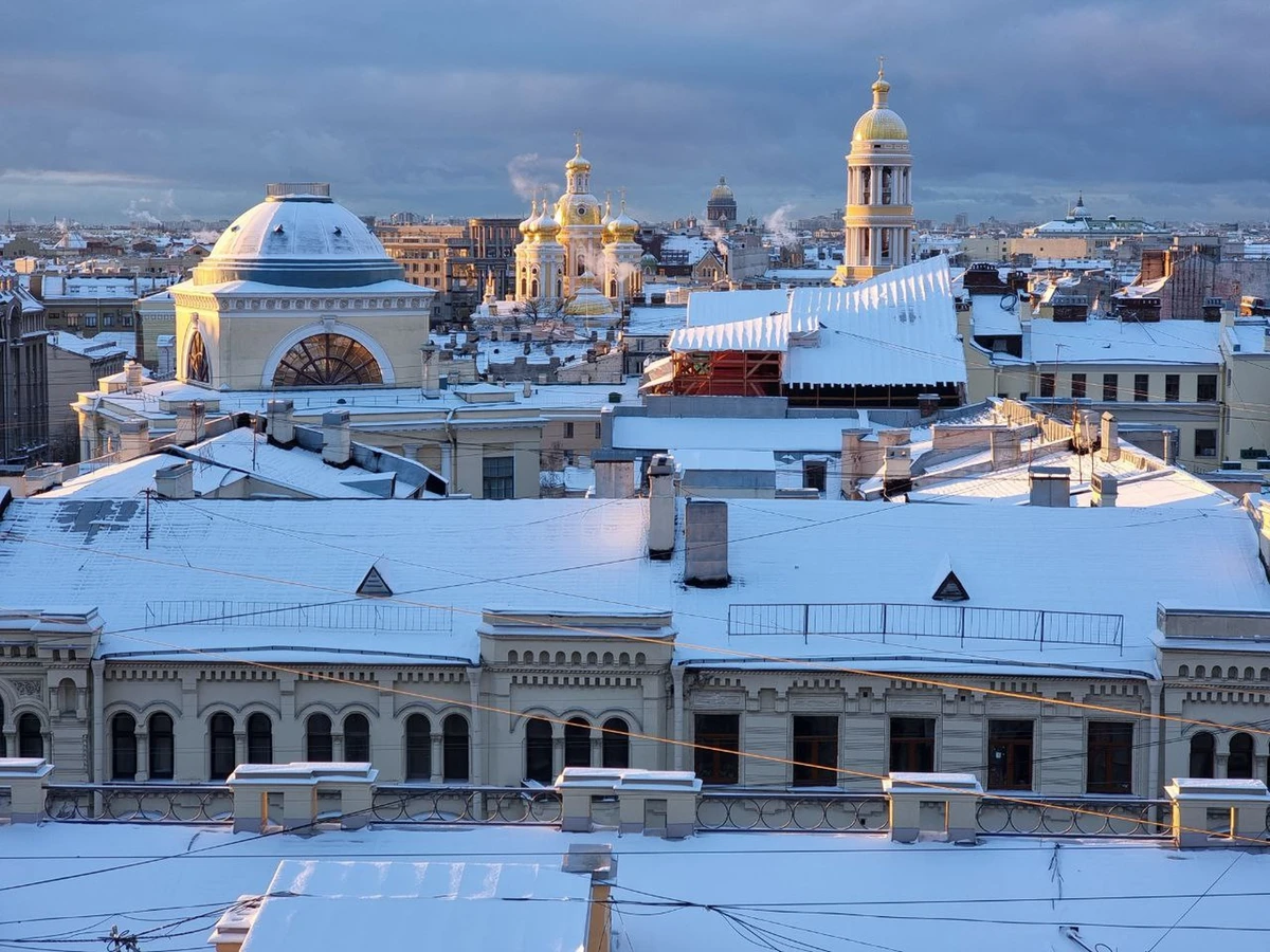 Панорама исторического Петербурга: на башню МПВО с чаепитием