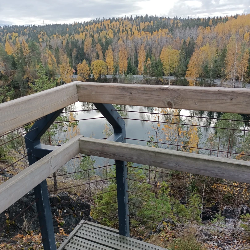 В парк «Рускеала» из Петербурга: водопады и мраморный каньон (Ирина)