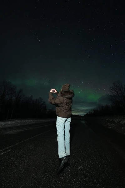 Северное сияние: чудо света в Мурманске (Анастасия)