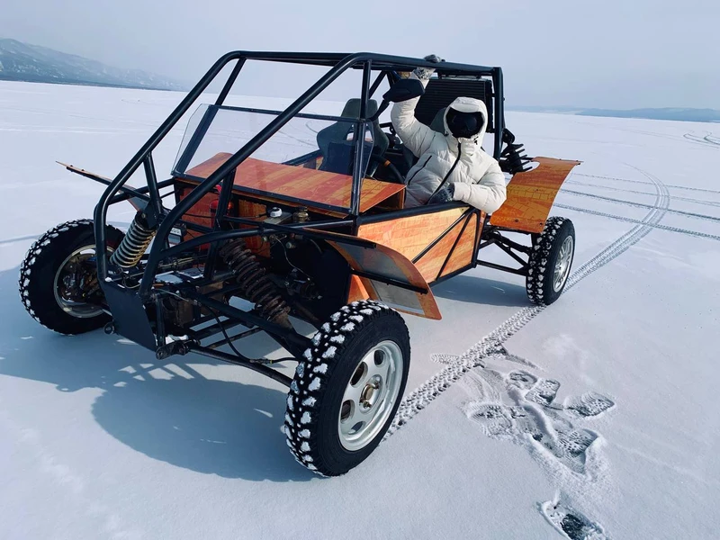 Фото авторского тура "На велосипедах, коньках и багги: покатушки по льду Байкала в мини-группе и весь Ольхон"