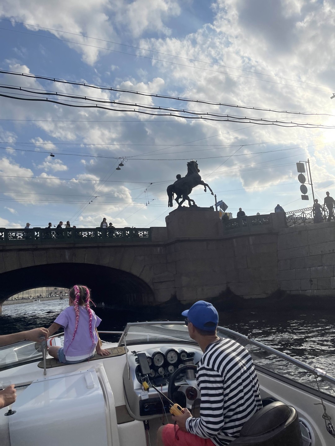 Питер с борта катера (Эльмира)