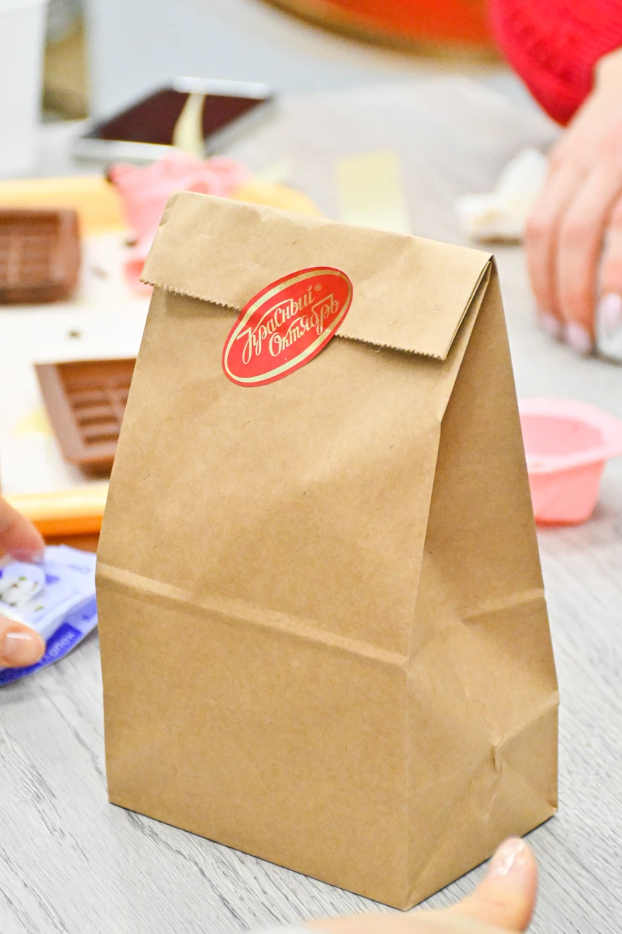 Мастер-класс в группе по дубайскому шоколаду в Москве (12/13)