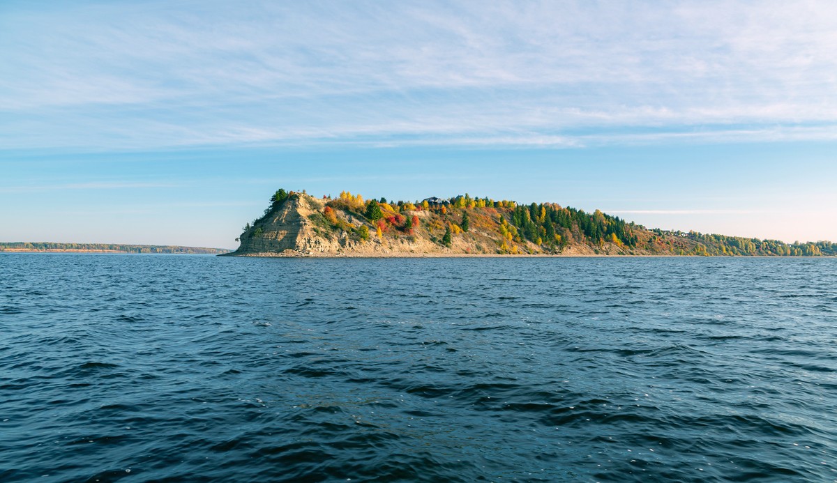 На яхте - по Пермскому морю