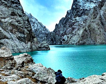 Высокогорное озеро Кель-Суу