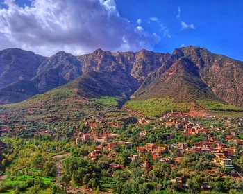 Переезд в Фес через горы