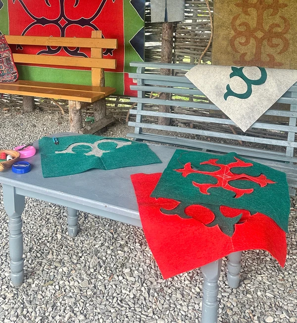 Мастер-класс по войлочному ремеслу истанг в Грозном