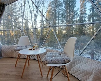 Пронзительные пейзажи Териберки, ферма хаски и оленей, отдых в глэмпинге