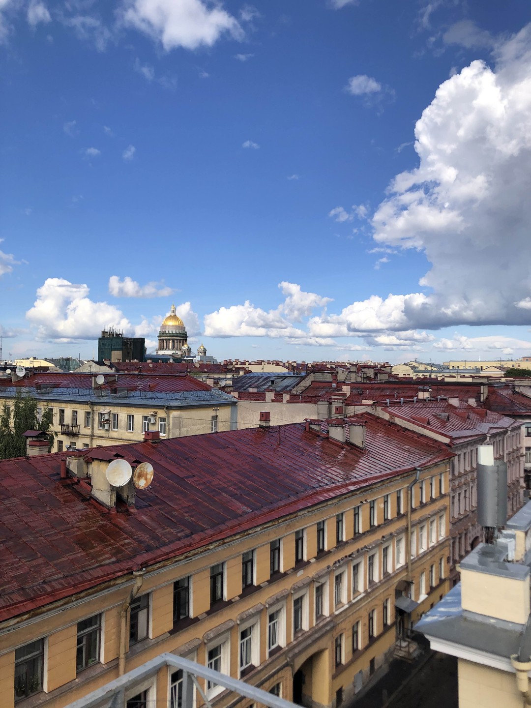 Рисуем с художником на уютной террасе с видом на Исаакиевский собор (Инна)