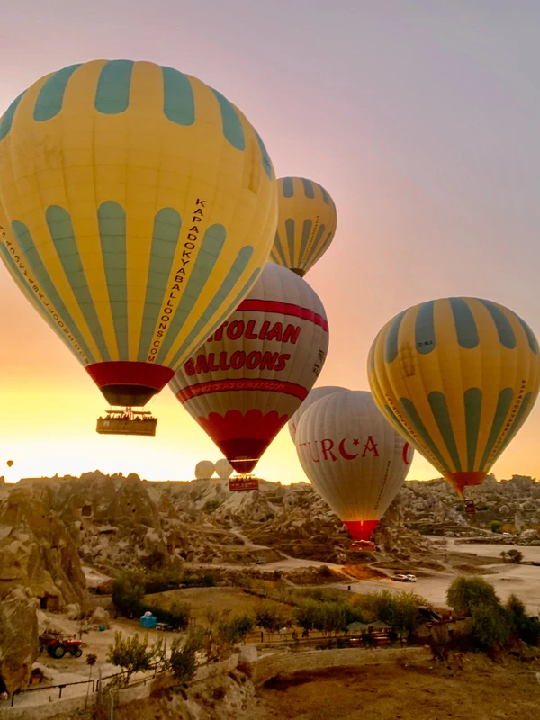 Встретить рассвет - на воздушном шаре