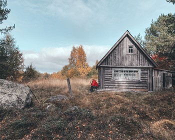 Заброшенная деревня, сбор грибов и ягод и возвращение в Петрозаводск