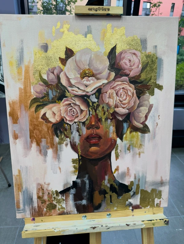 Мастер-класс по живописи с золочением в Москве