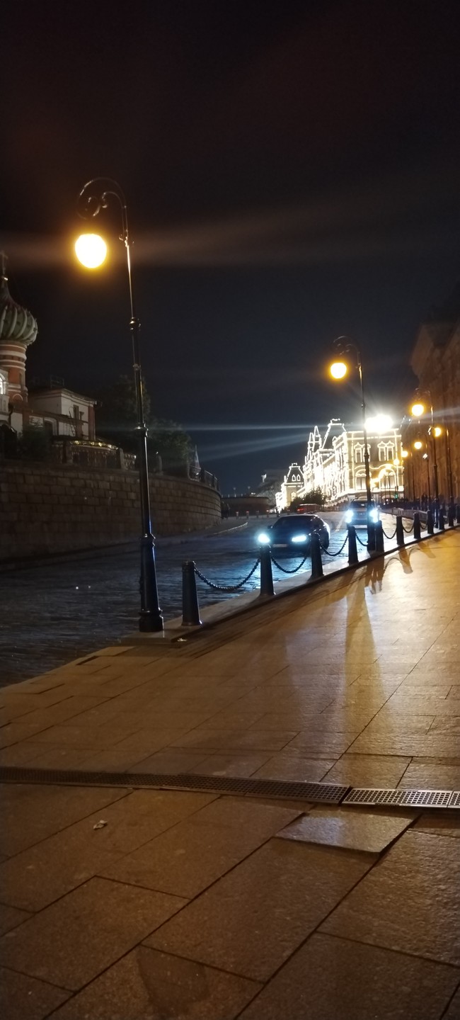 Групповая экскурсия по вечерней Москве (Елена)