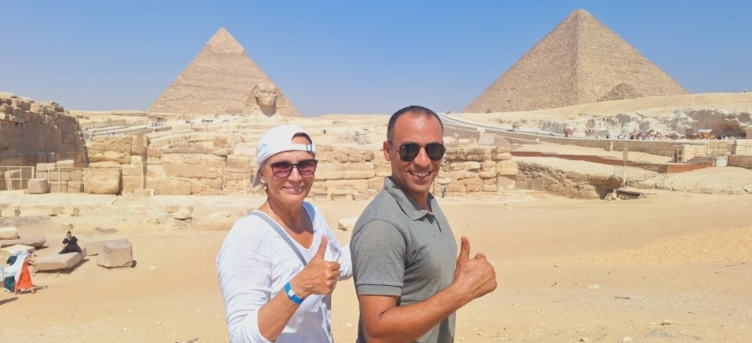 Огромная благодарность за незабываемый день первого свидания с Каиром. Программа классная, гид супер, организация на высоком уровне.