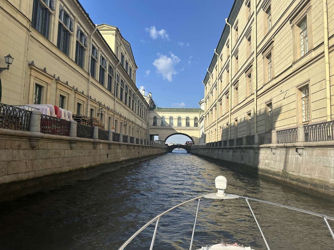 Питер с борта катера (Анна)
