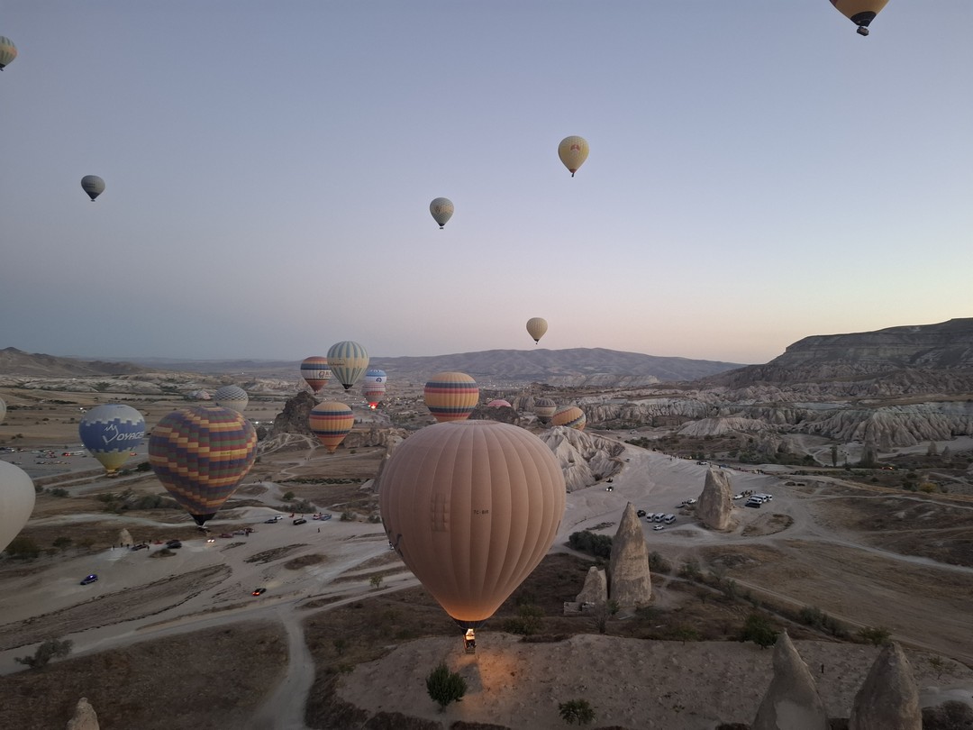 Каппадокия: рассвет на воздушном шаре (Оксана)