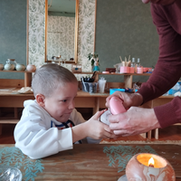 Фото отзыва 3: экскурсия "Групповой мастер-класс по созданию свечи «Заветное желание»"