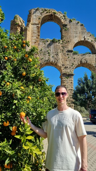 Благодарим Марину за шикарную индивидуальную экскурсию в Перге и Аспендос с заездом на водопад! С первой