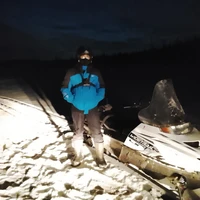 Фото отзыва 1: экскурсия "Часовая прогулка на снегоходах в мини-группе"