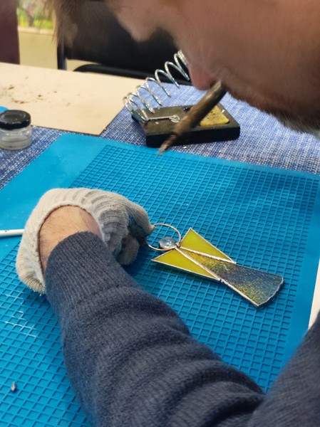 Мастер-класс «Знакомство с Тиффани» (Дина)