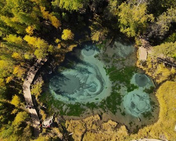 Возвращение в Горно-Алтайск, водопад Ширлак и Оленные столбы