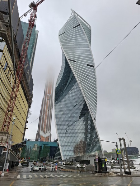 Путешествие к небоскрёбам Москвы-Сити по реке на аквабусе (Екатерина)