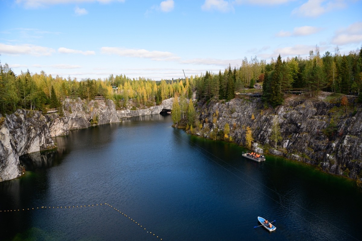 Мраморная Карелия из Петербурга: дорога в парк «Рускеала» (6/9)